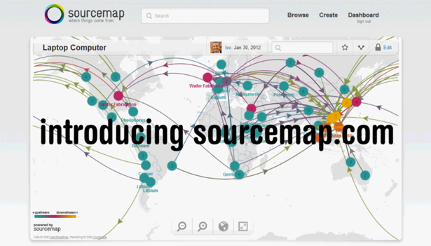 Sourcemap : retrouvez l’origine des produits