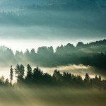 Lever de soleil et magnifique brume par Boguslaw Strempel