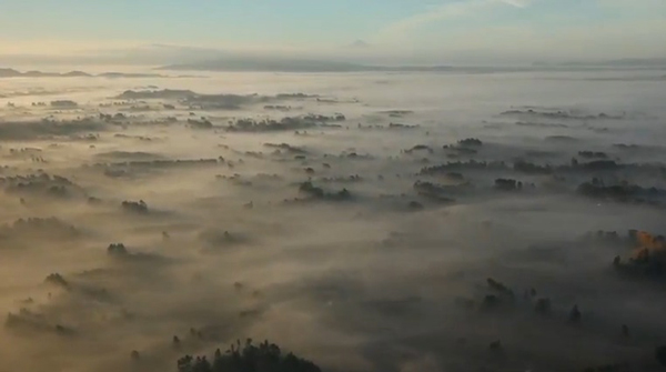 Chasseur d'eau dans les nuages