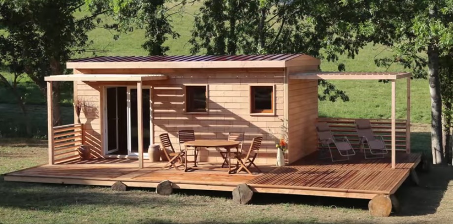 Brikawood, une construction de maison à base de briques en bois