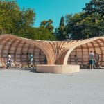 Une bibliothèque de rue inspirée par les éléments marins